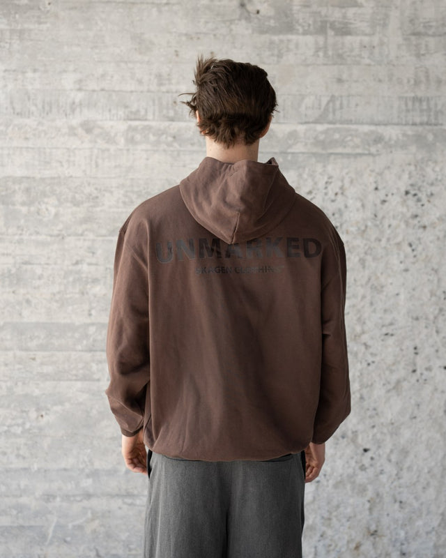 Unmarked Hoodie Tone-On-Tone Brown