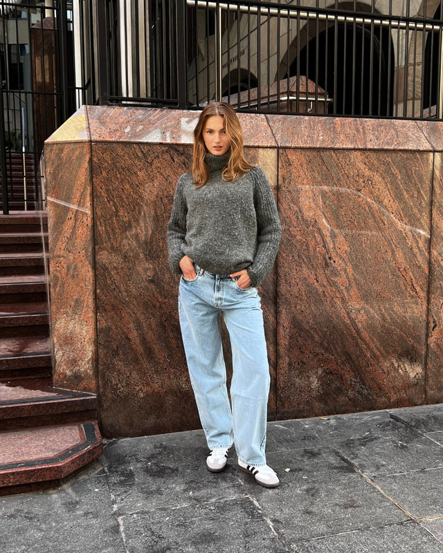 Denim jeans light blue