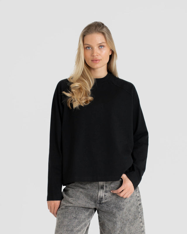 Raglan Longsleeve T-shirt Black