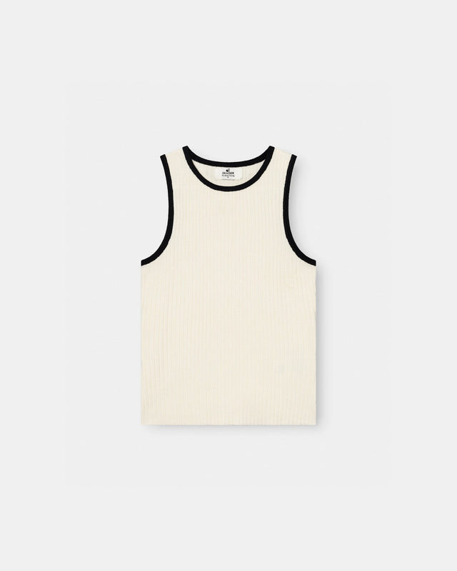 Contrast Tank Top Bright White | Skagen - clothing.dk