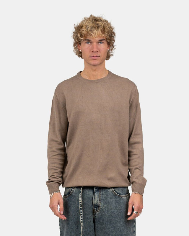 Striktrøje Mokka | Skagen - clothing.dk