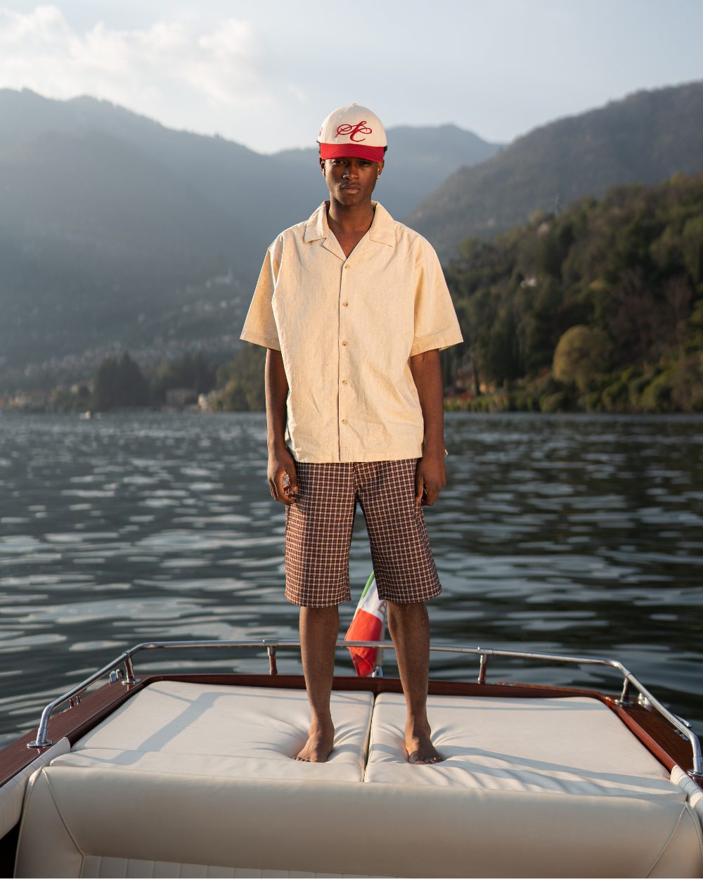 Jorts Checkered Pattern