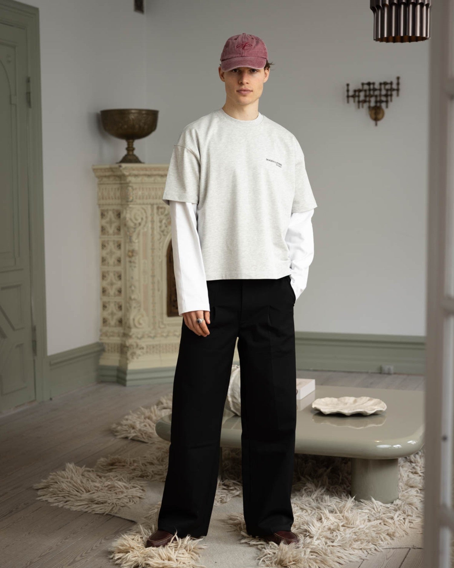 Raglan Longsleeve T-shirt White