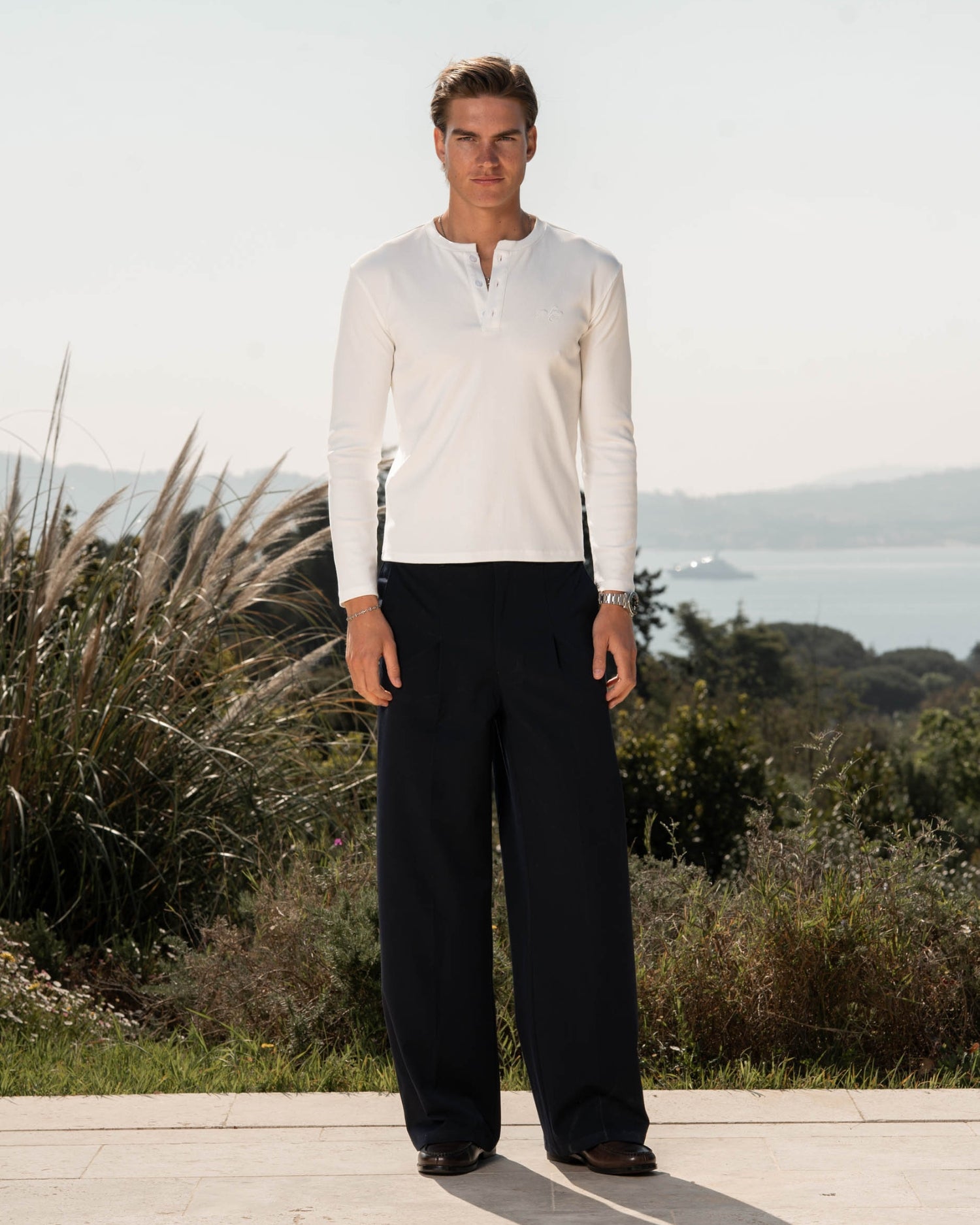 Asymmetrical Cardigan Cream White | Buy at Skagen-clothing.dk