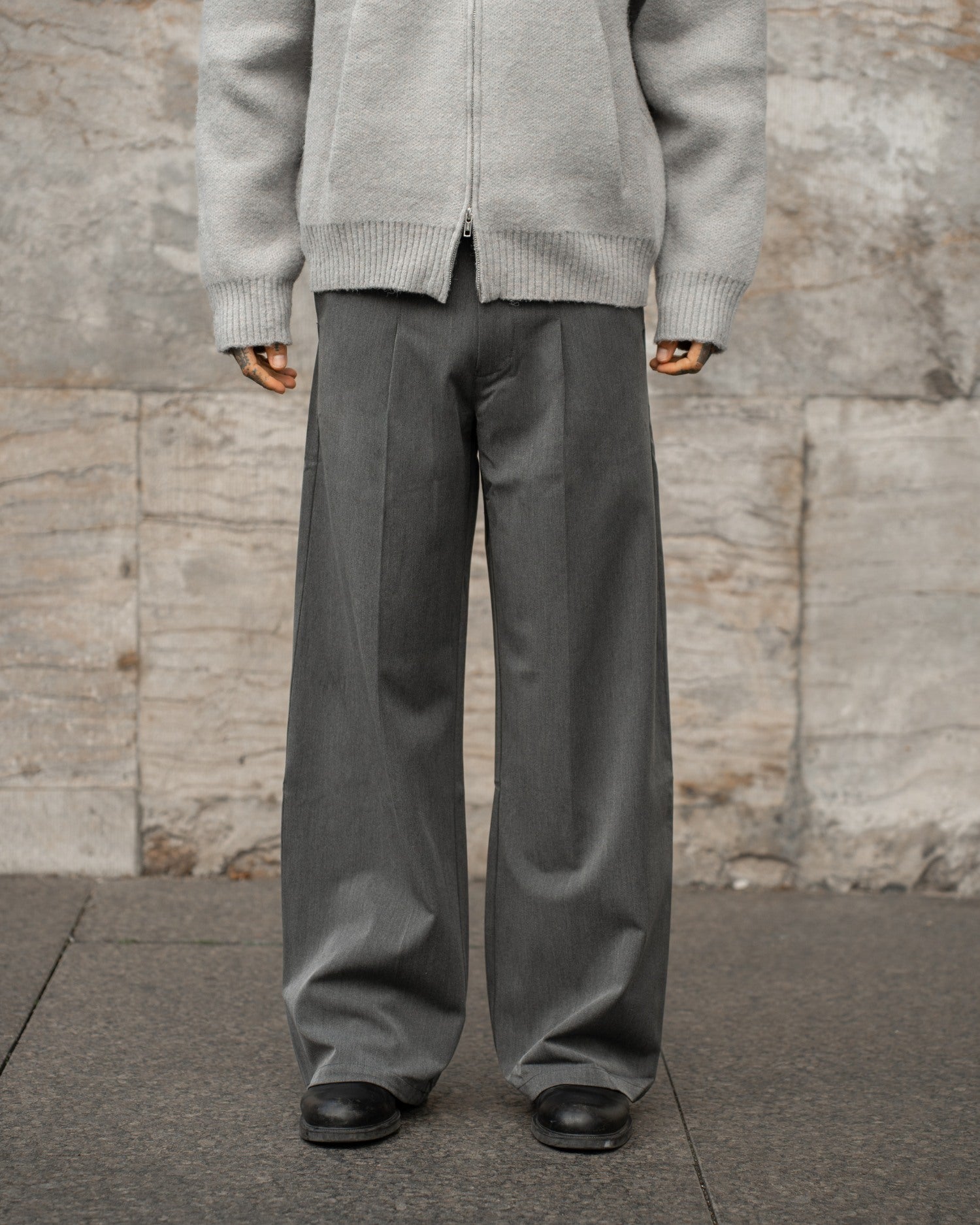 Baggy Suitpants Gray
