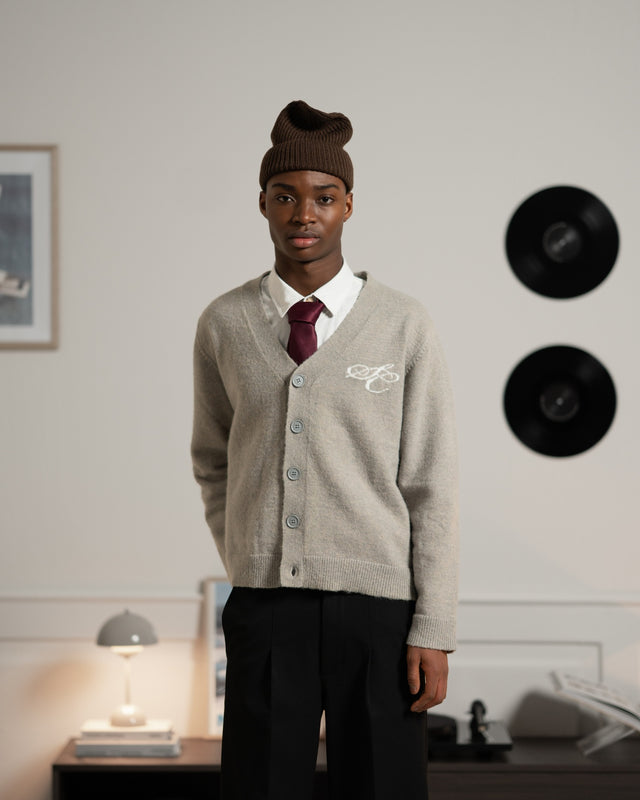 Cardigan Light Gray