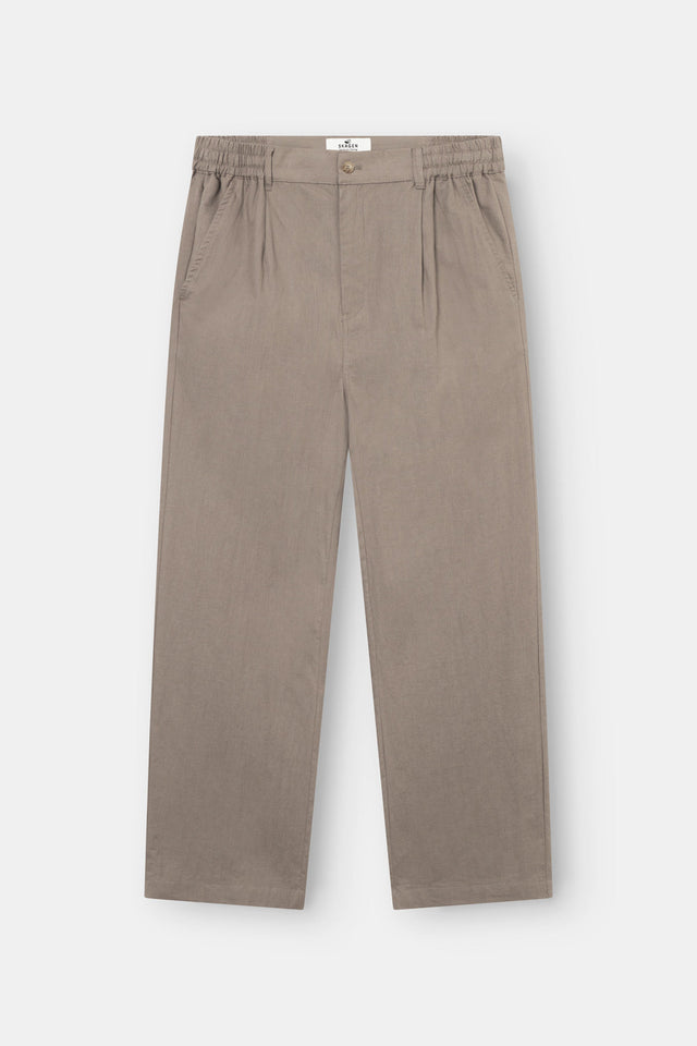 Baggy Linen Pants mocha