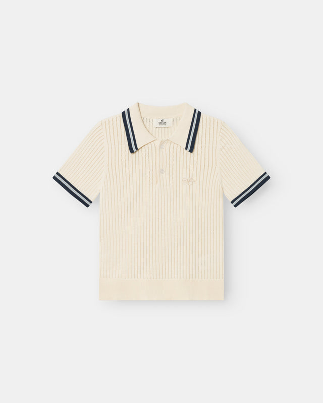Short Sleeve Polo Shirt White