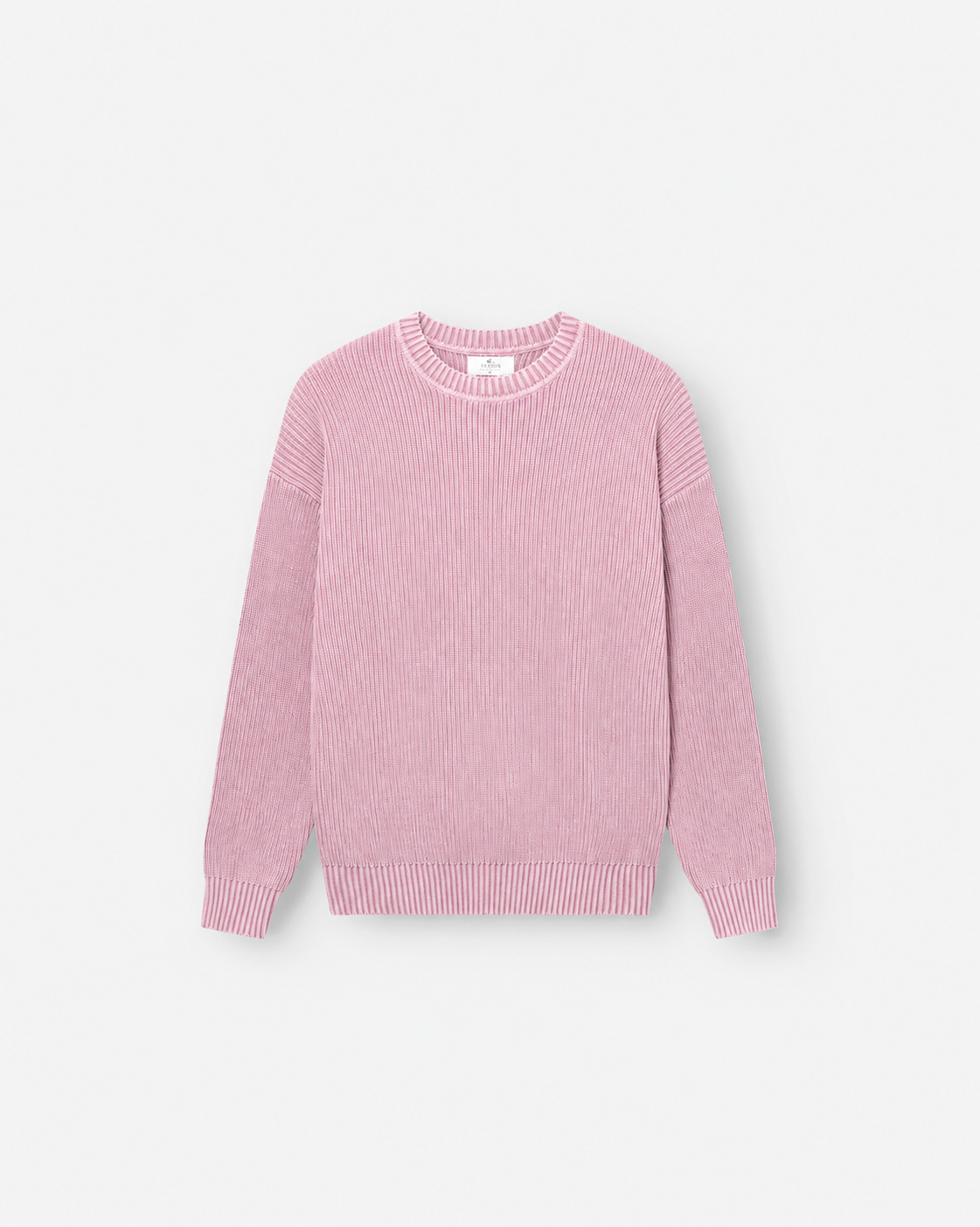 Knit Sweater Washed Pink