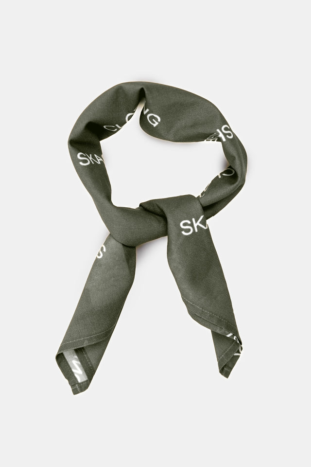 Monogram Bandana Army |  Skagen-clothing.dk