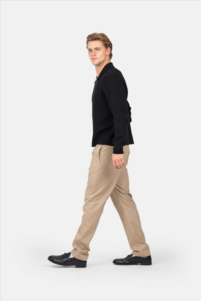 Heavyweight Linen Pants Mocha