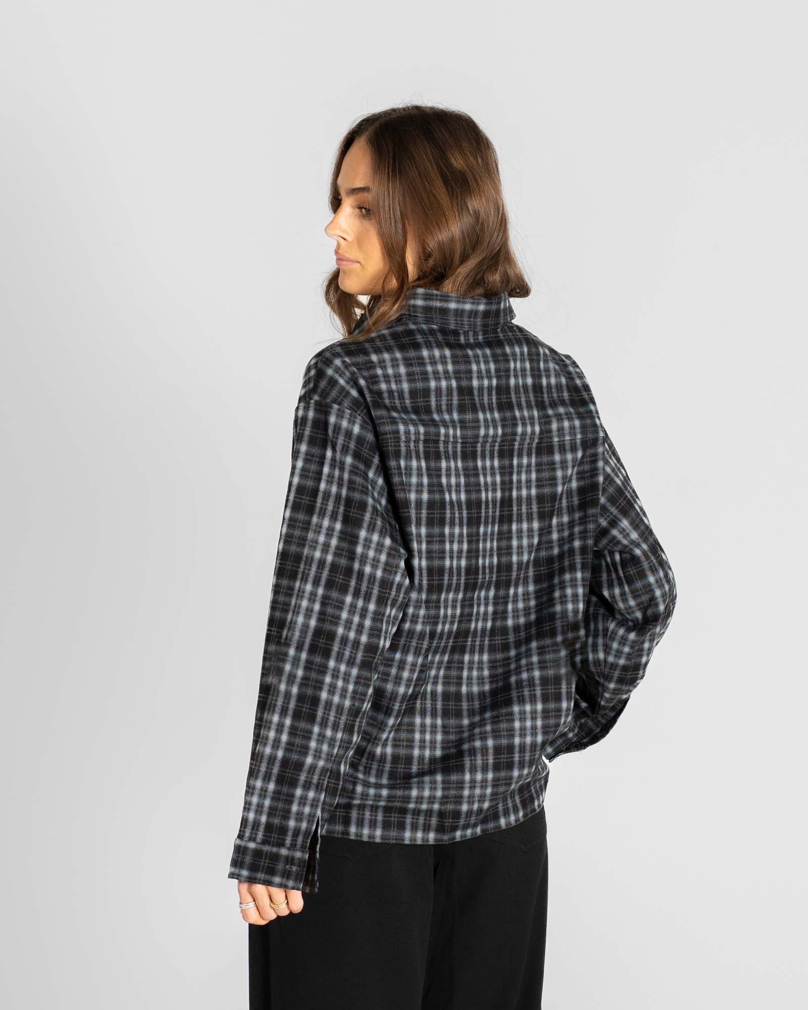 Ternet Flannel Shirt grey