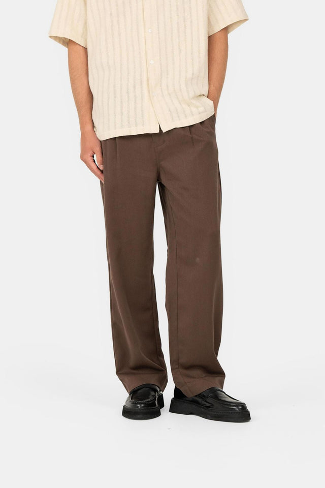 Suit Pants Brown