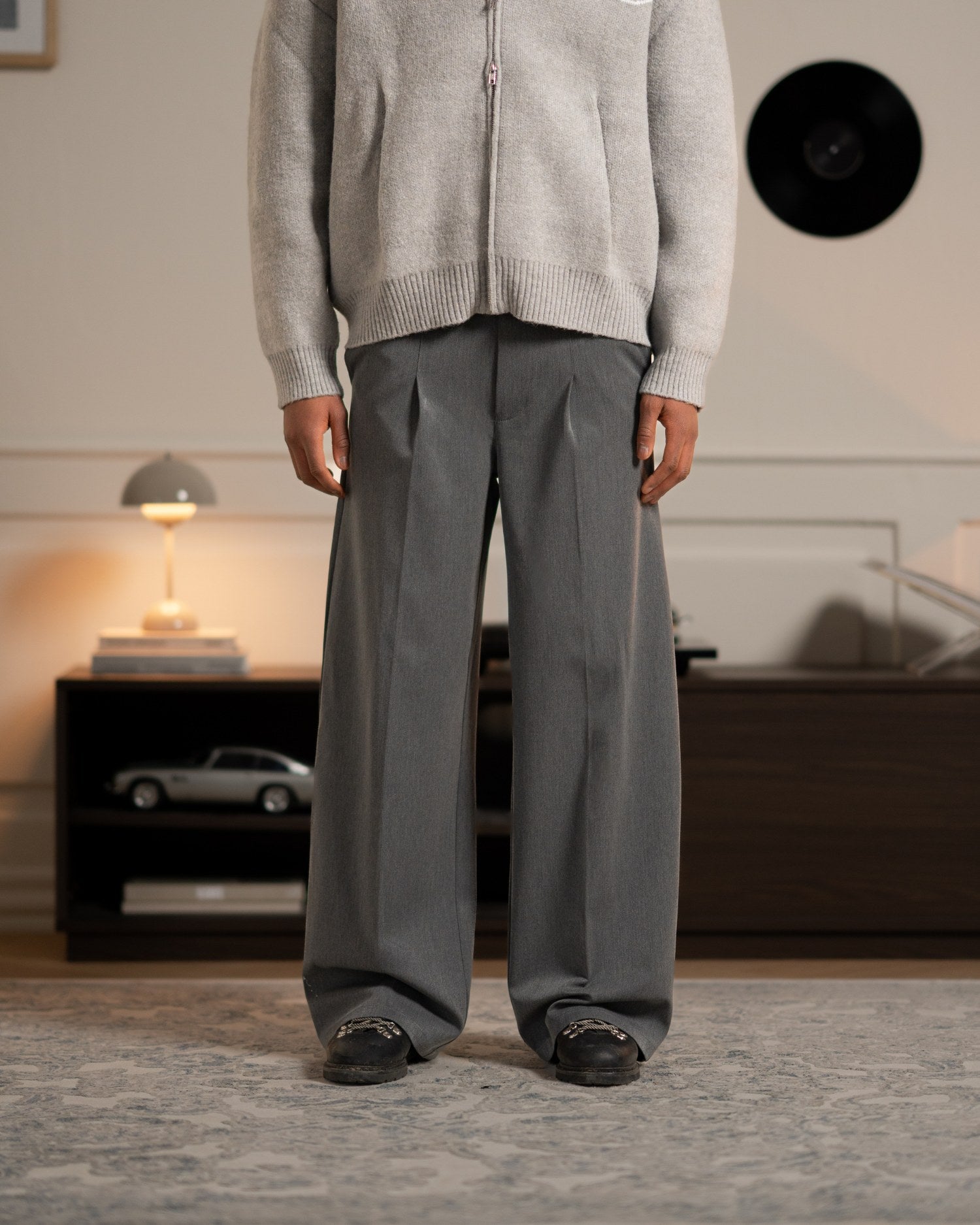 Baggy Suitpants Gray