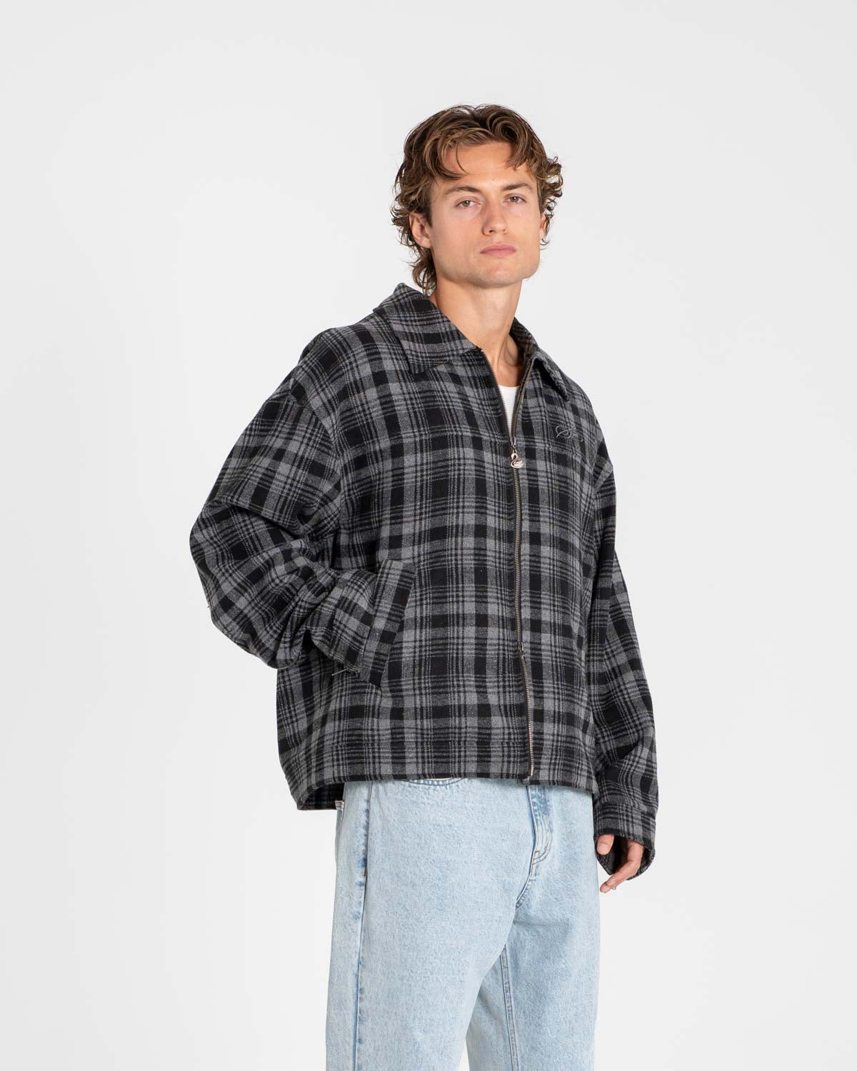 Flannel Jacket Gray