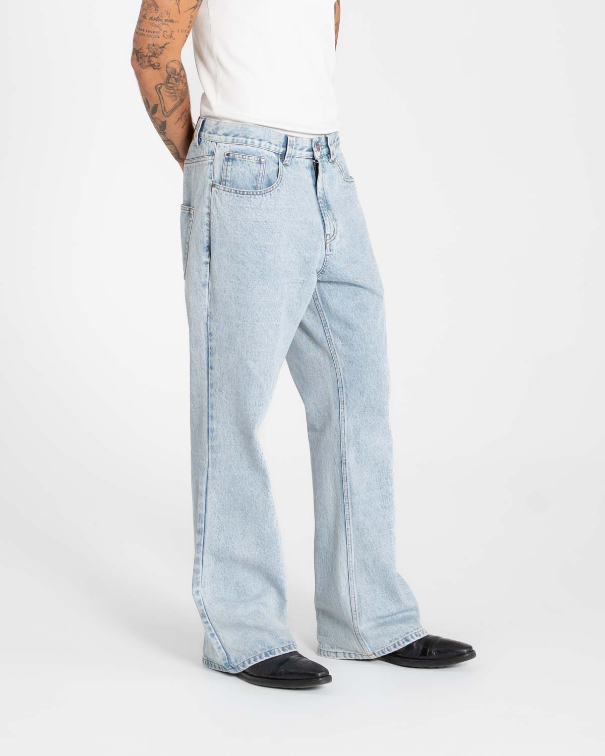 Bootcut jeans light blue