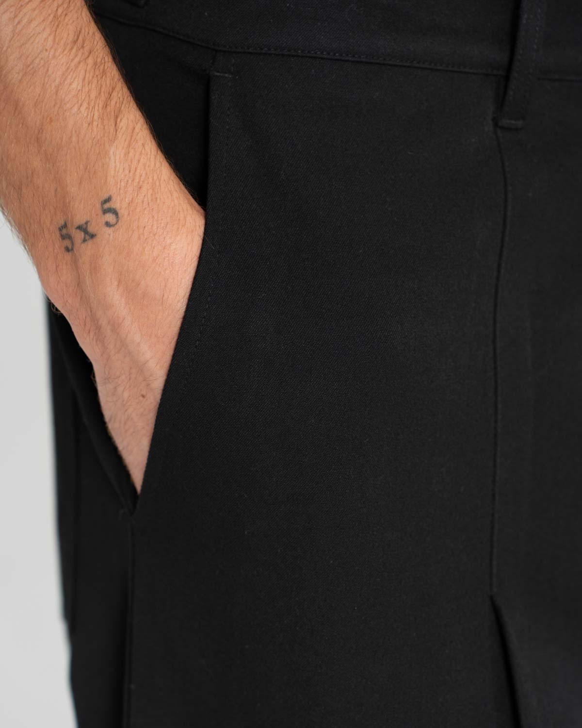 Baggy Suitpants Black