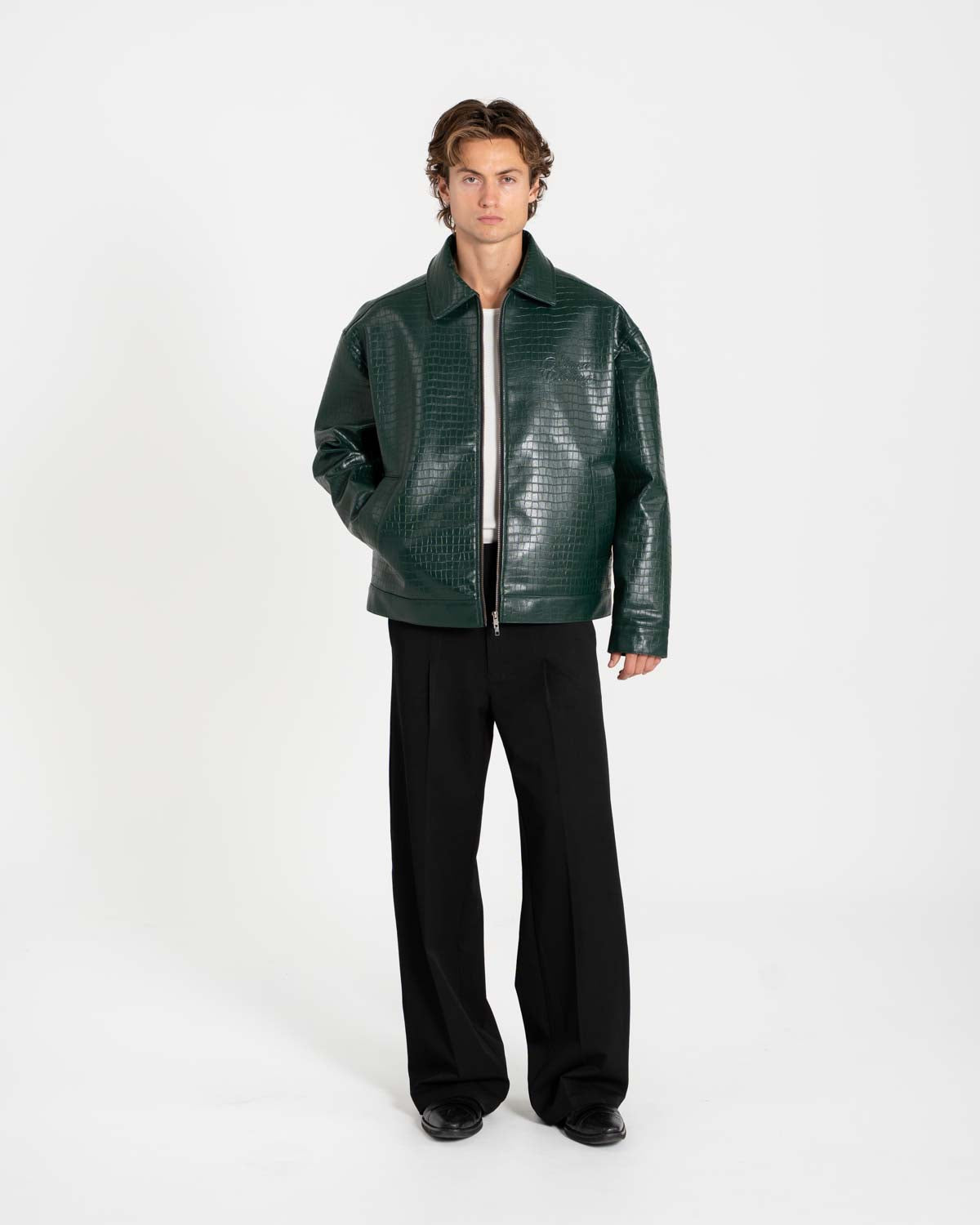 Croc Jacket Green