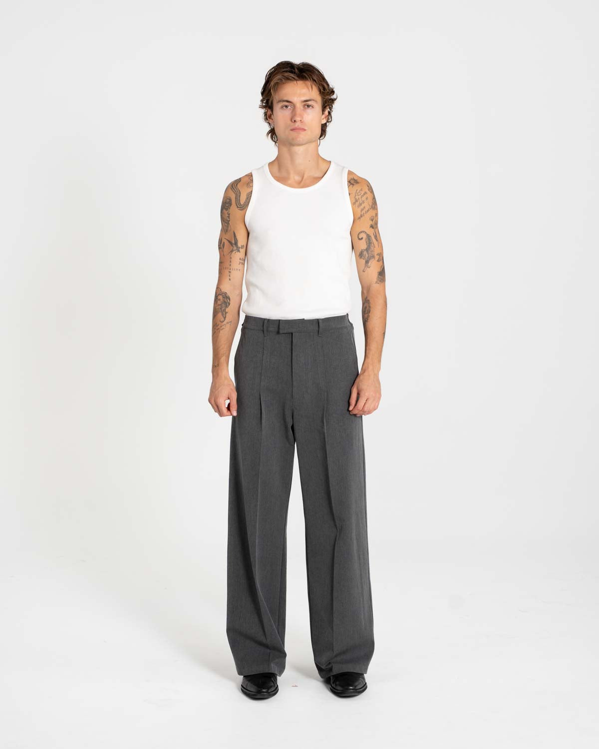 Baggy Suitpants Gray