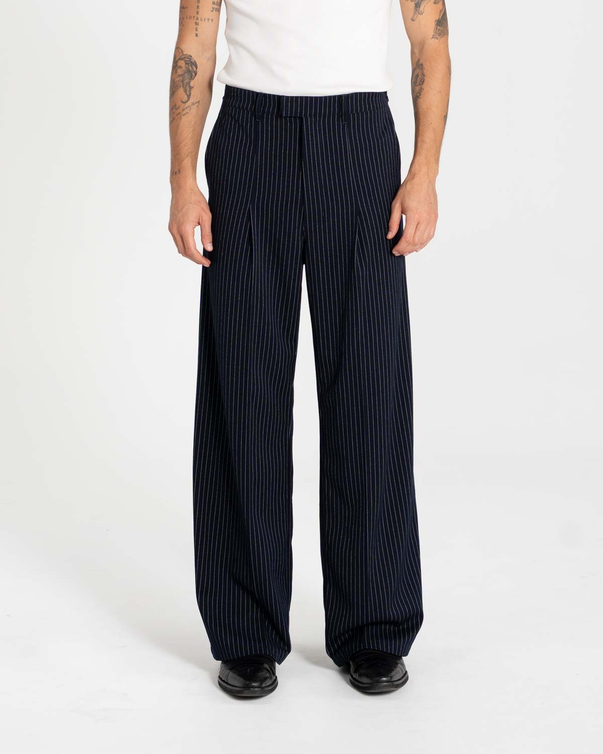 Baggy Suitpants Pinstriped