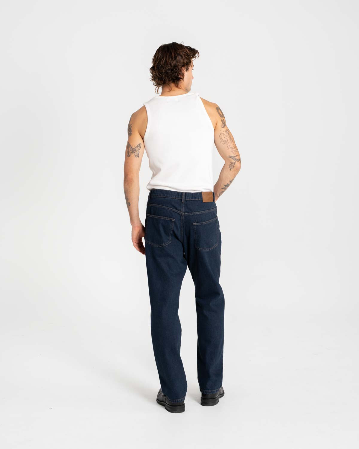Regular Denim Jeans Indigo