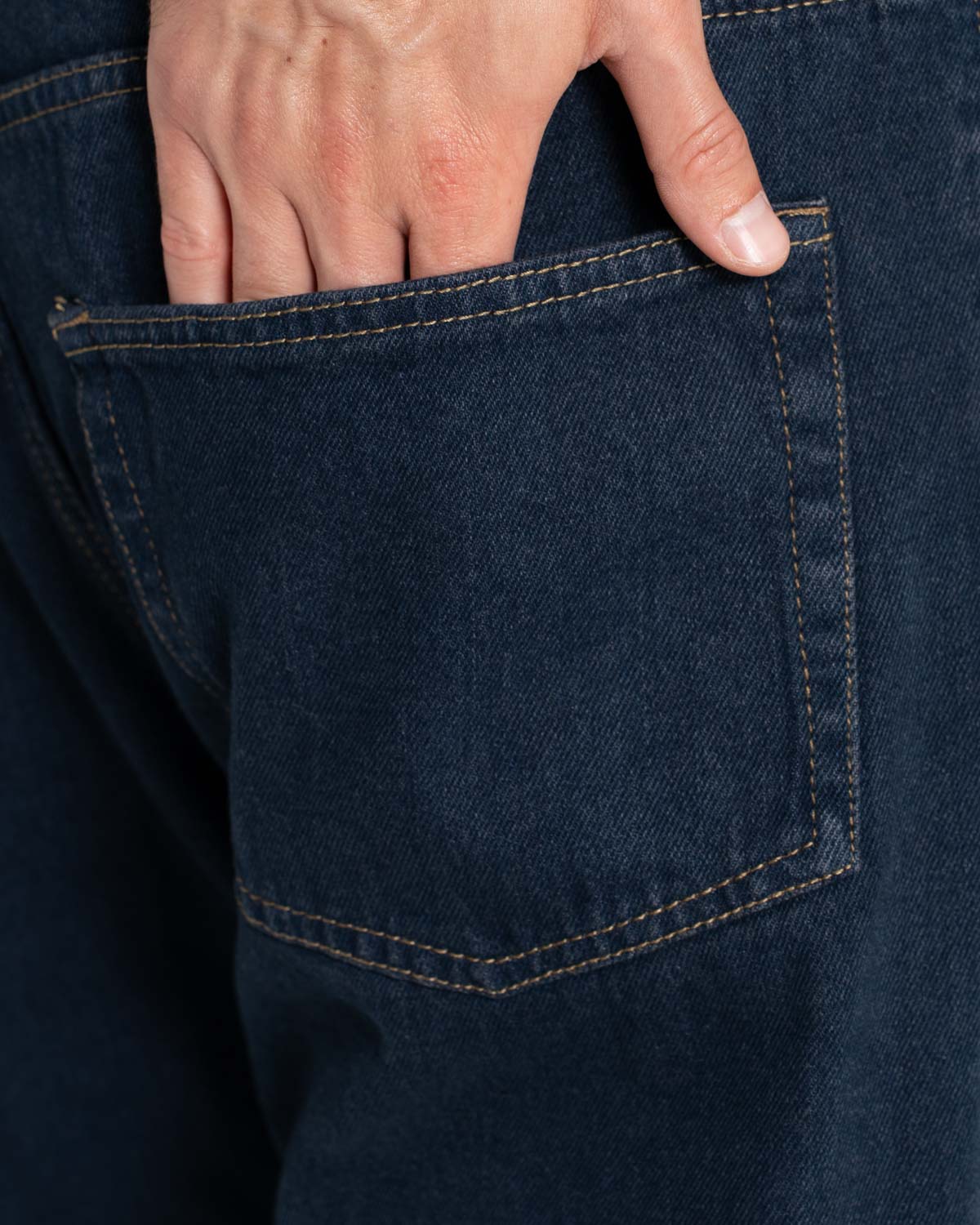 Regular Denim Jeans Indigo