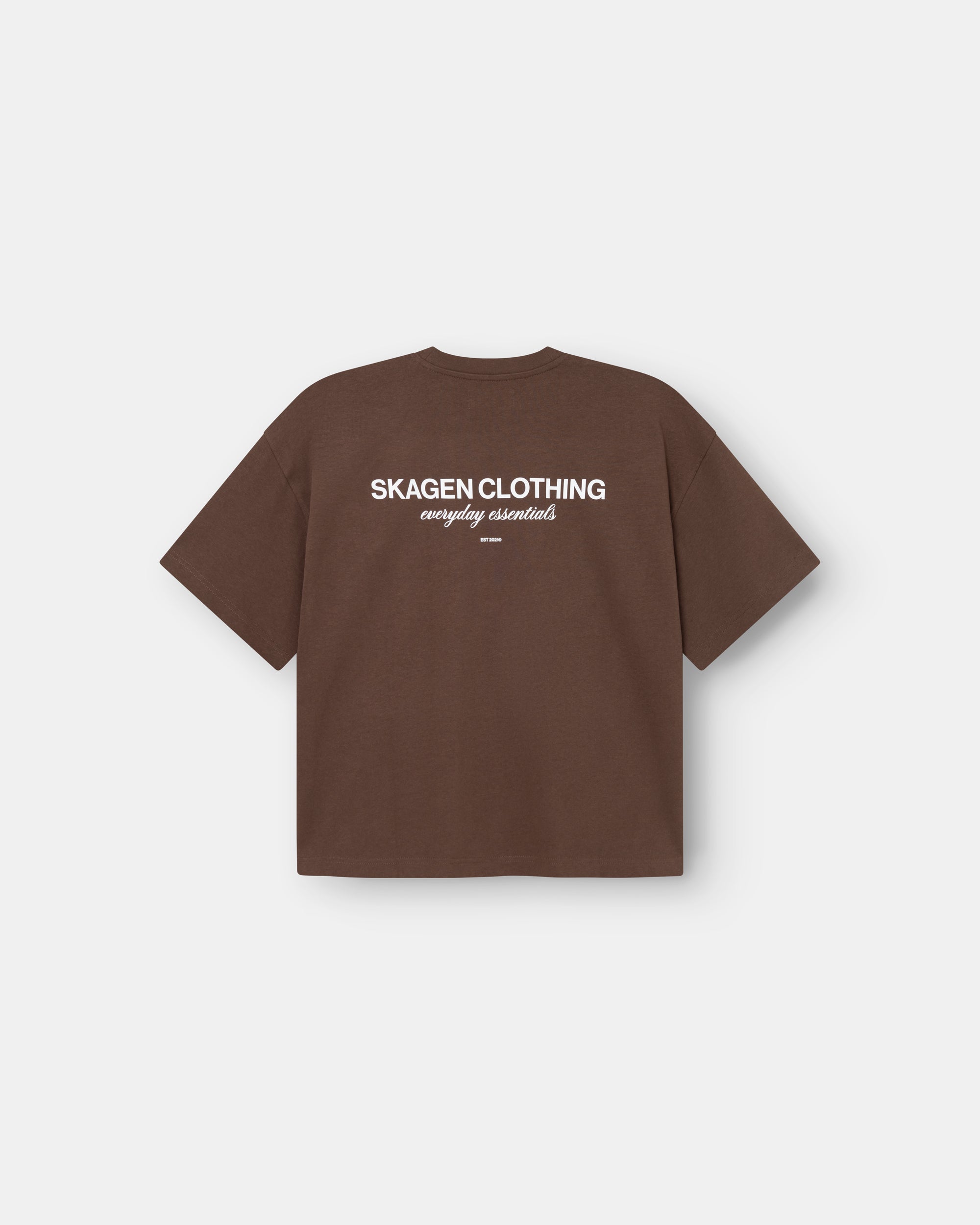 Everyday Essential T-Shirt Brown dame