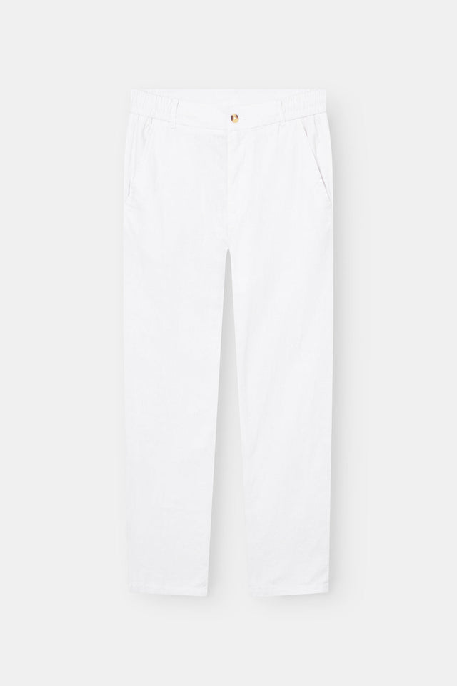 Linen Pants White