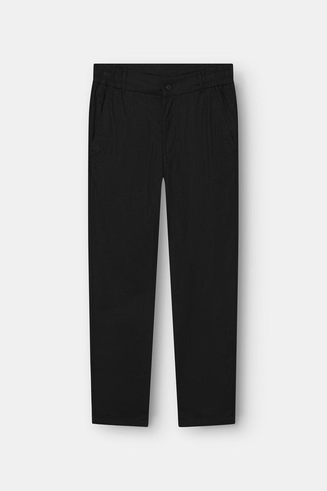 Linen Pants Black