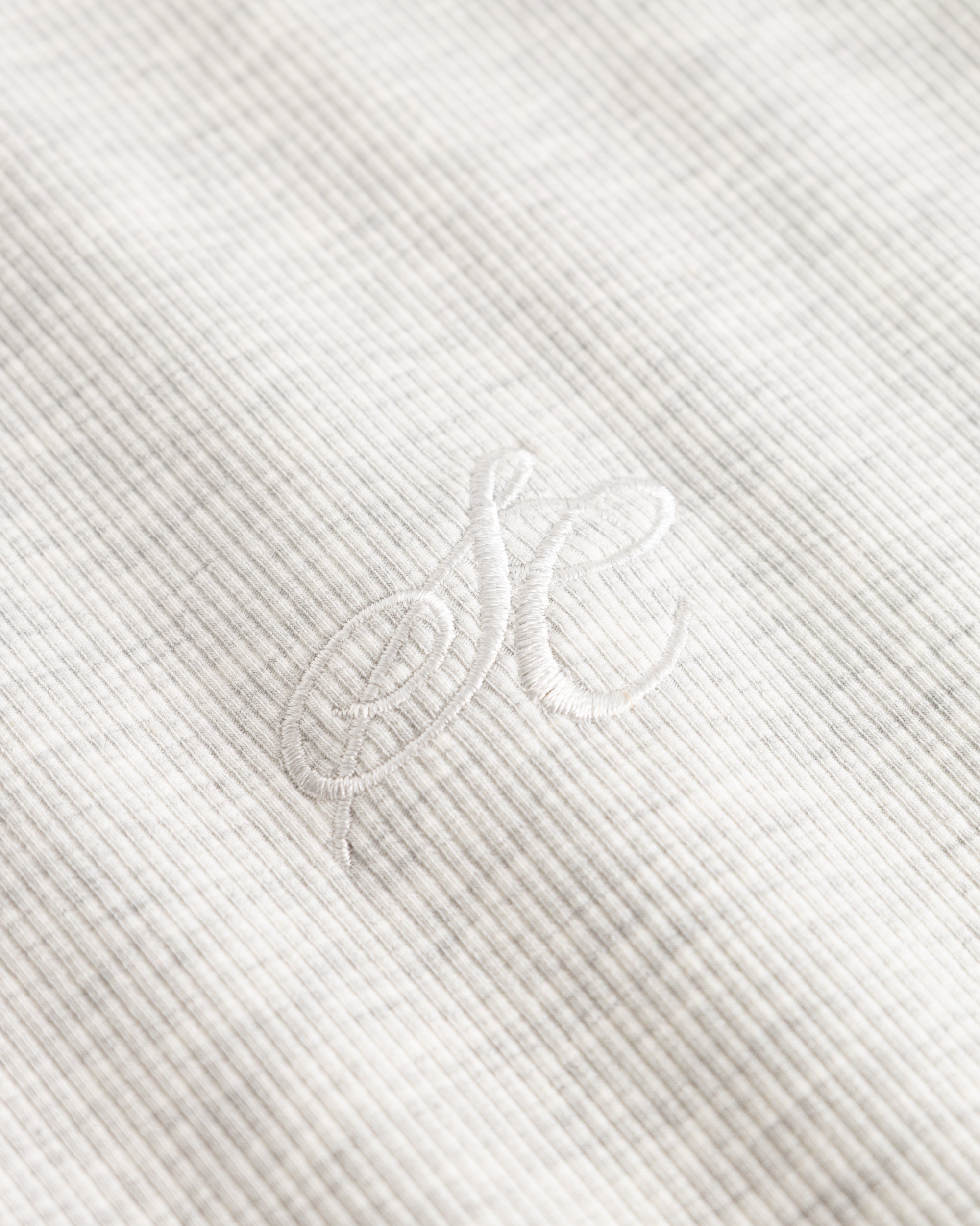 Henley Long Sleeve Heather Grey