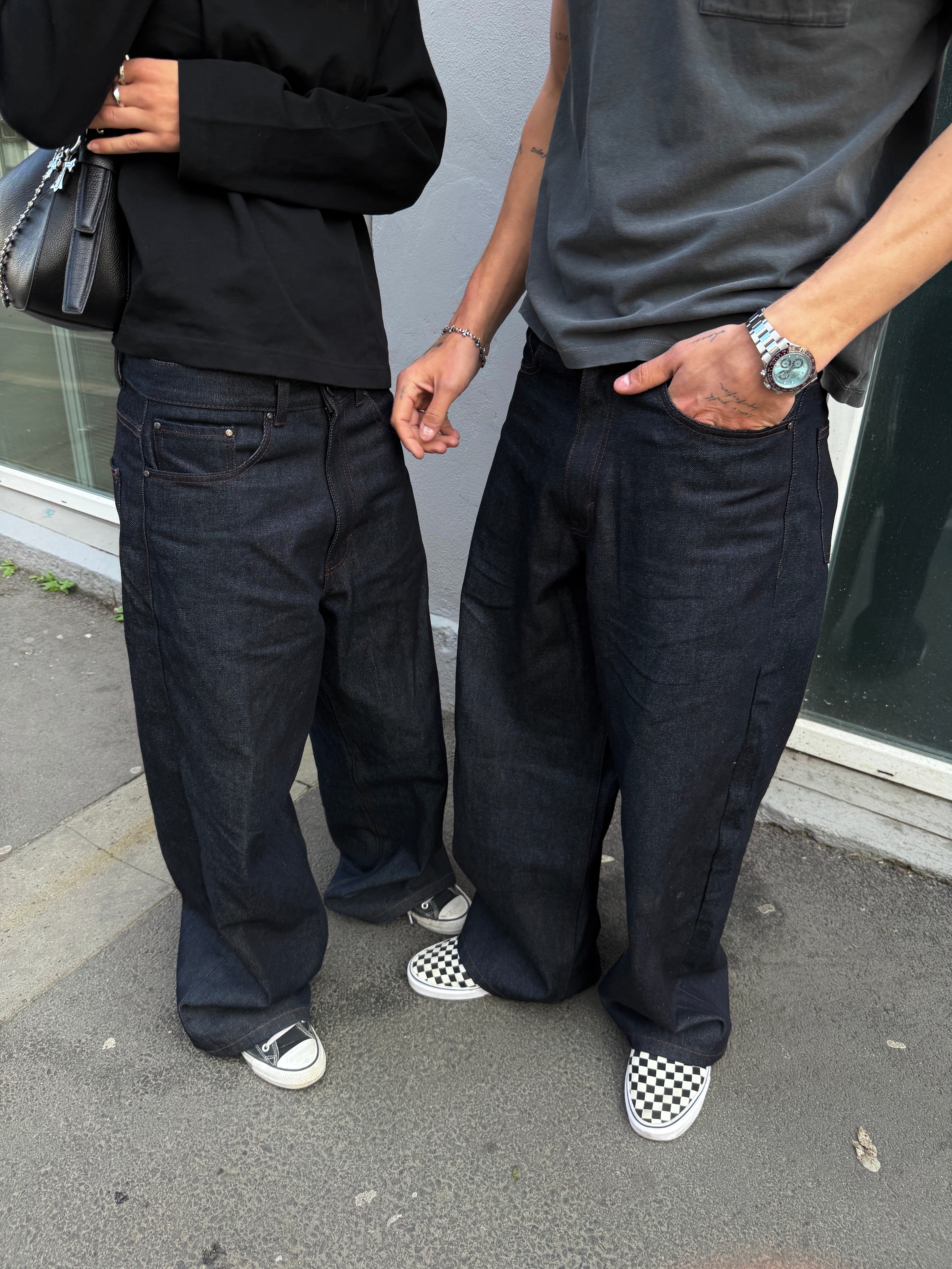 Extra baggy Denim Jeans Selvedge