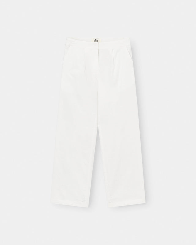 Linen Suit Pants White