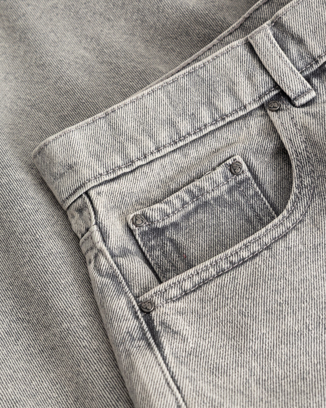 Extra Baggy Denim Jeans Light Blue Vintage Wash