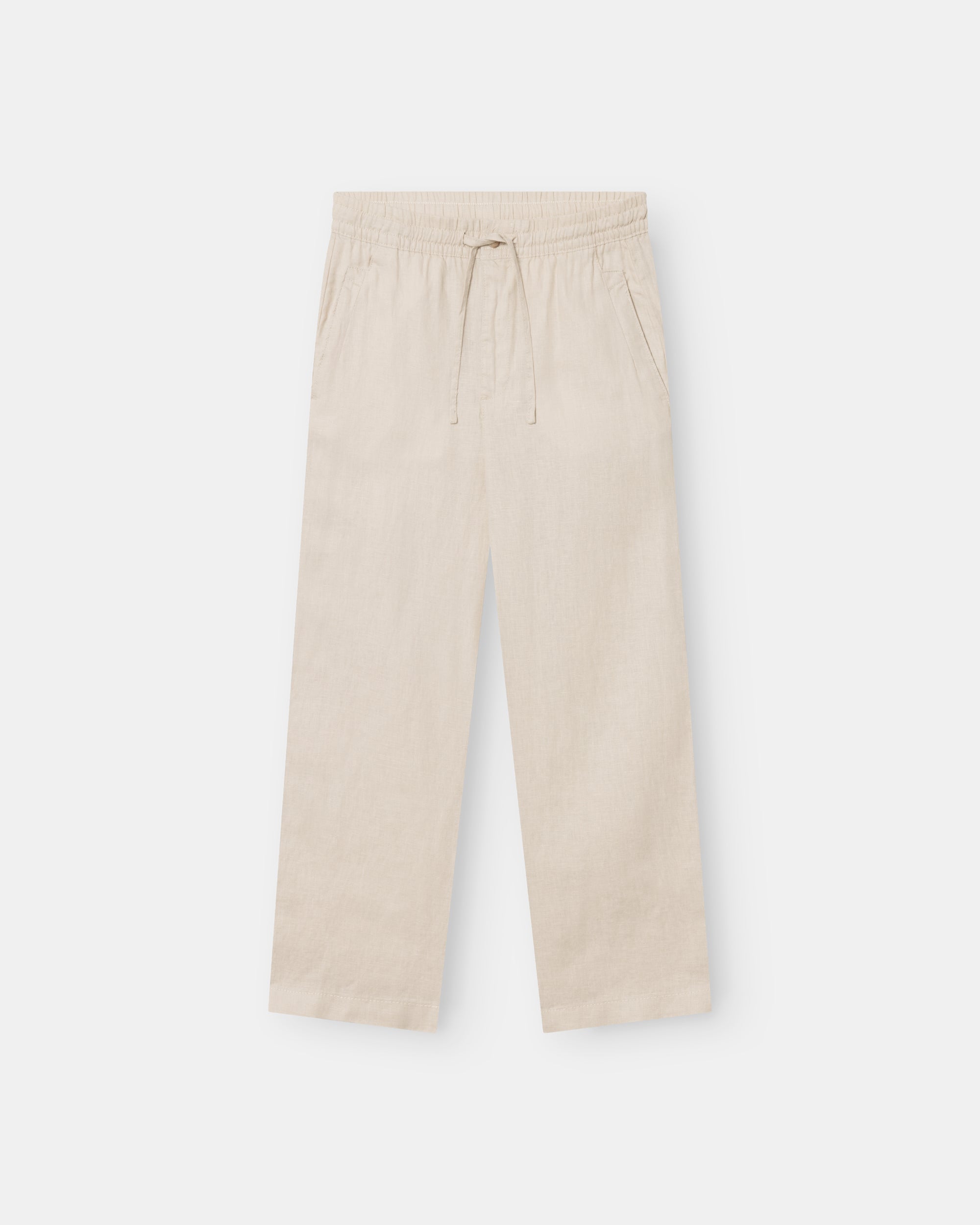 Linen Trousers Natural Beige 90’s～ Linen Trousers Natural Beige 90's～