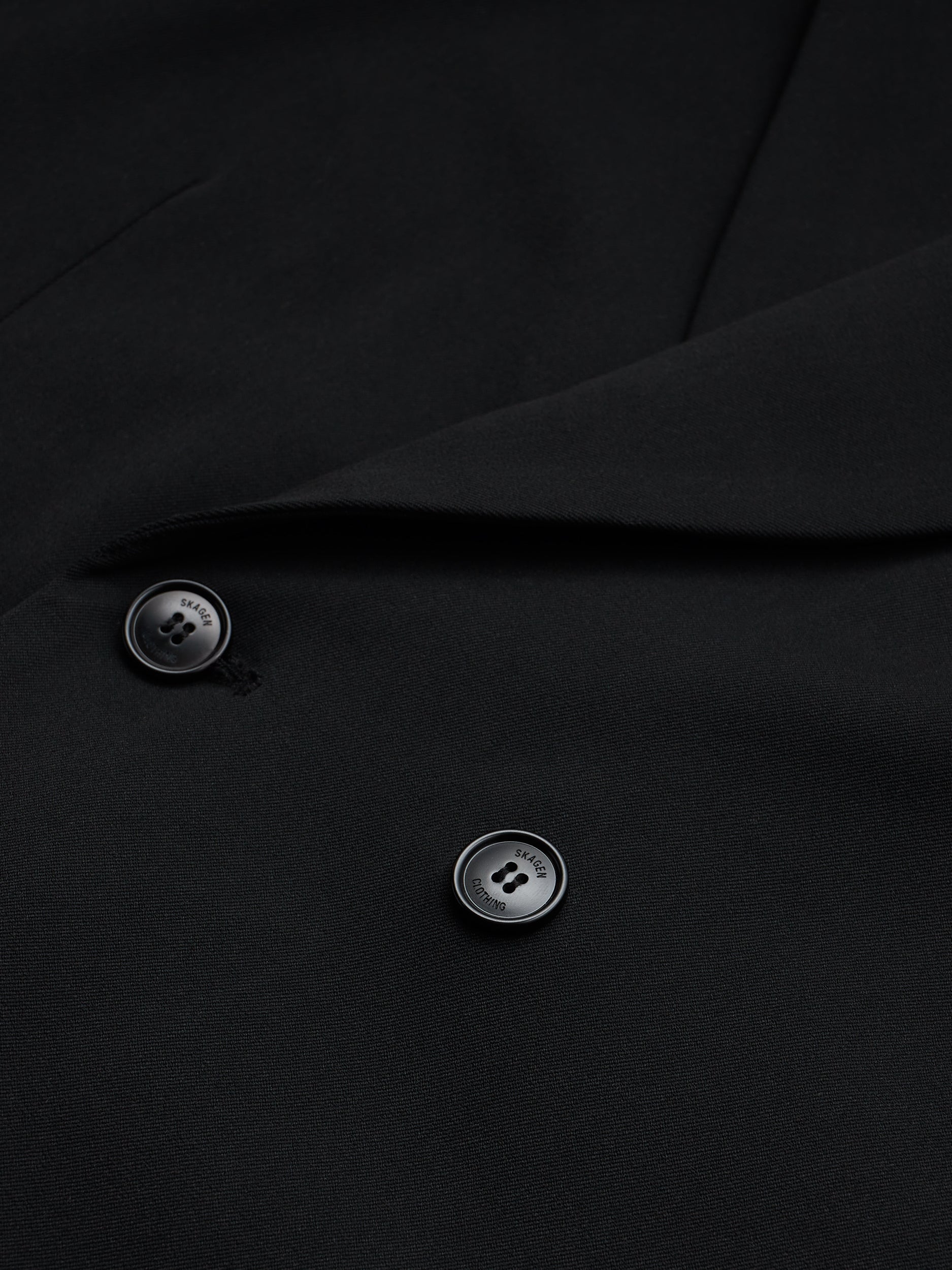 Double Breasted Blazer Black
