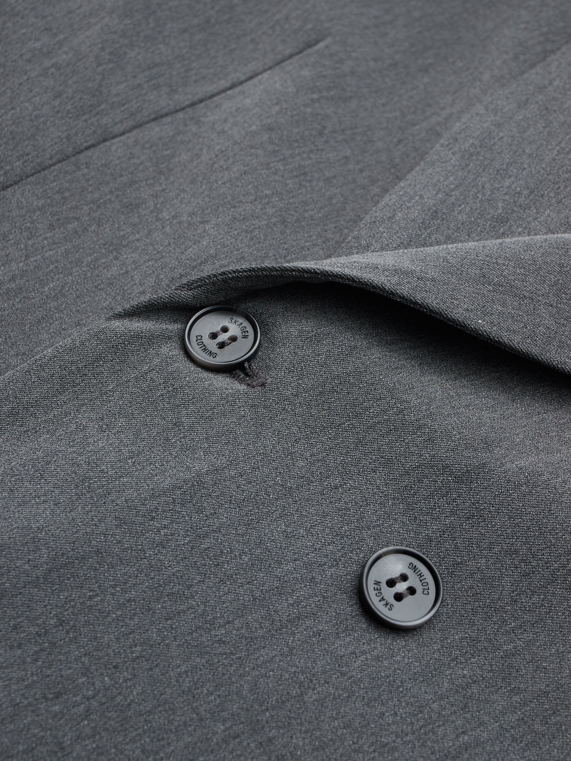 Double Breasted Blazer Grey