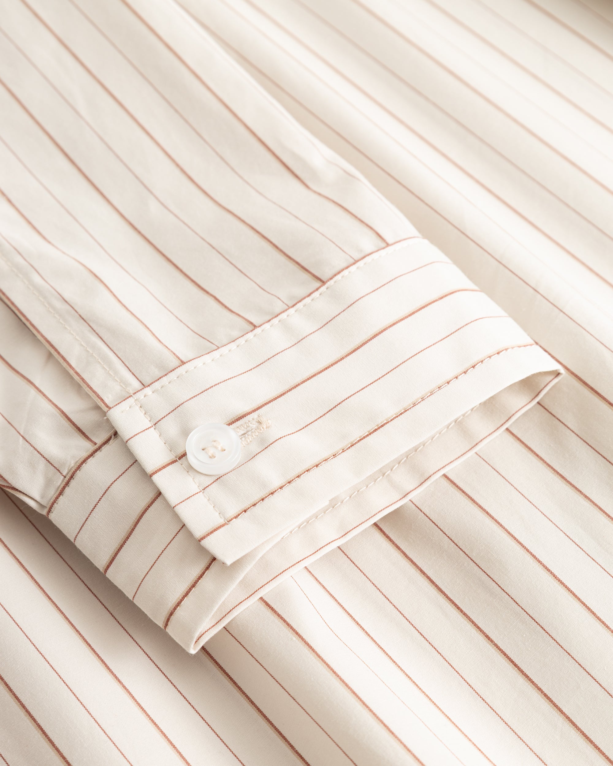 Oxford Longsleeve Shirt Brown Striped