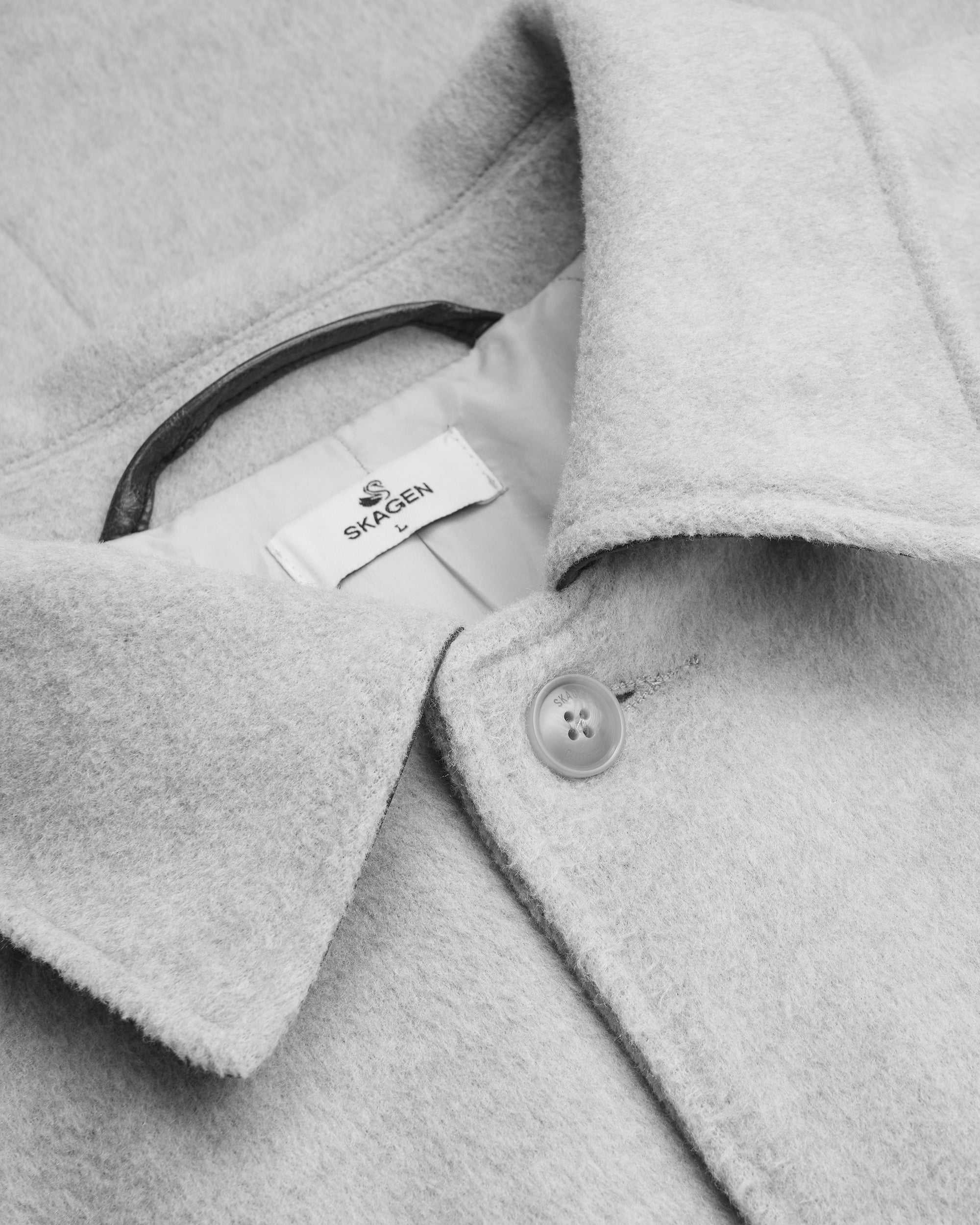 Raglan Coat Light Grey