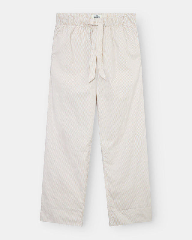 Pyjamas Pants Beige Striped