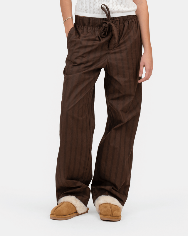 Pyjamas Pants Brown Striped