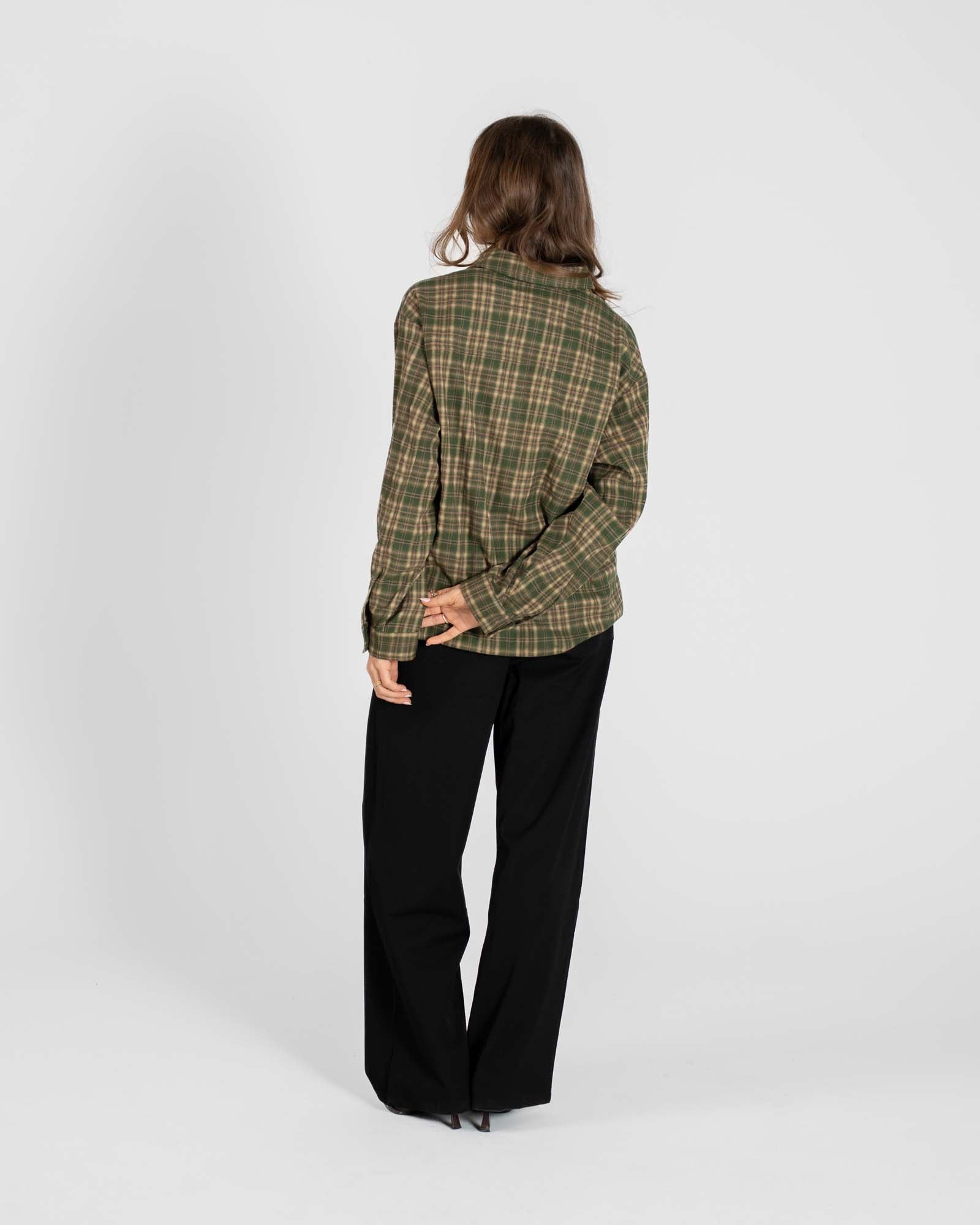 Ternet Flannel shirt Green