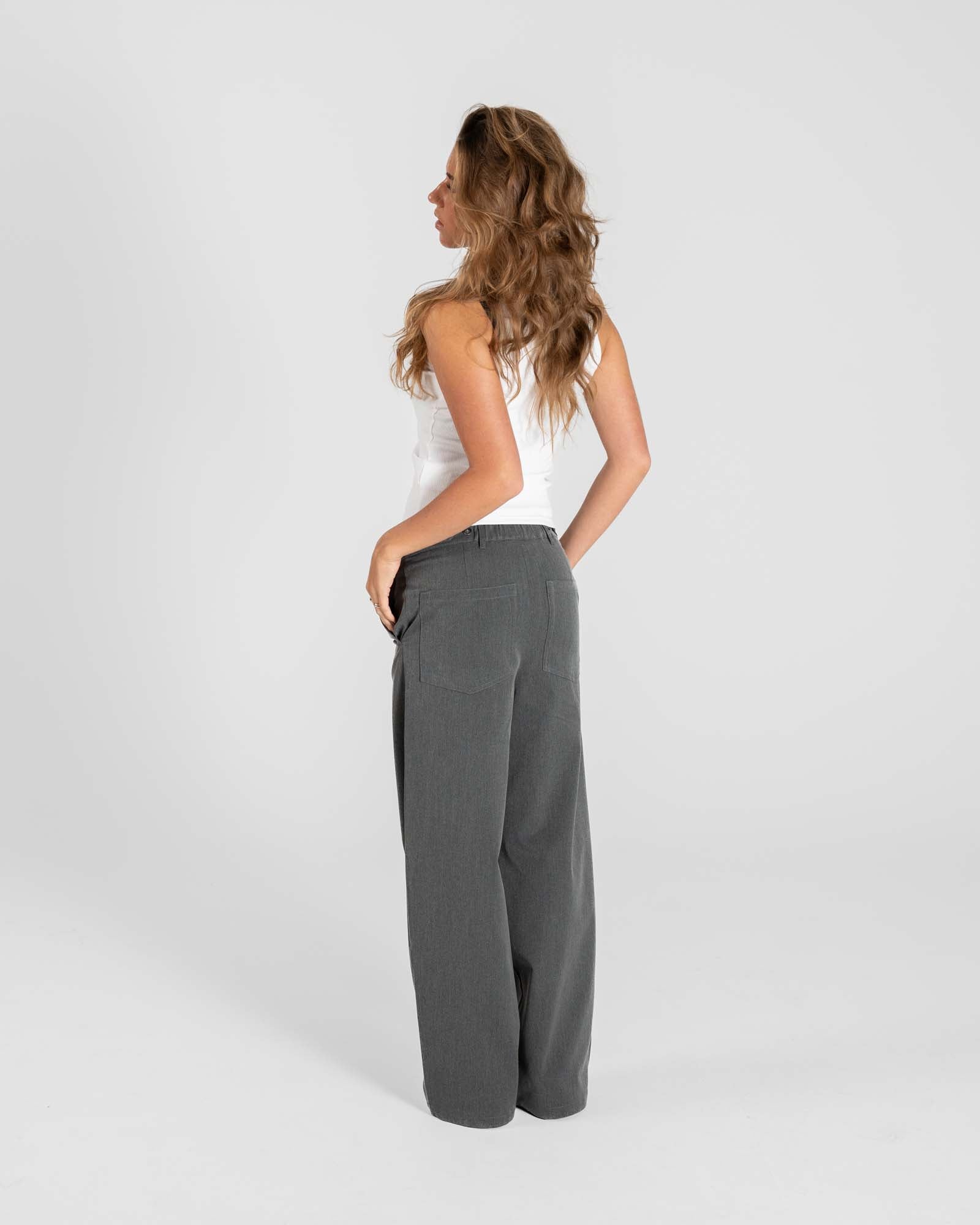 Baggy Suitpants Gray