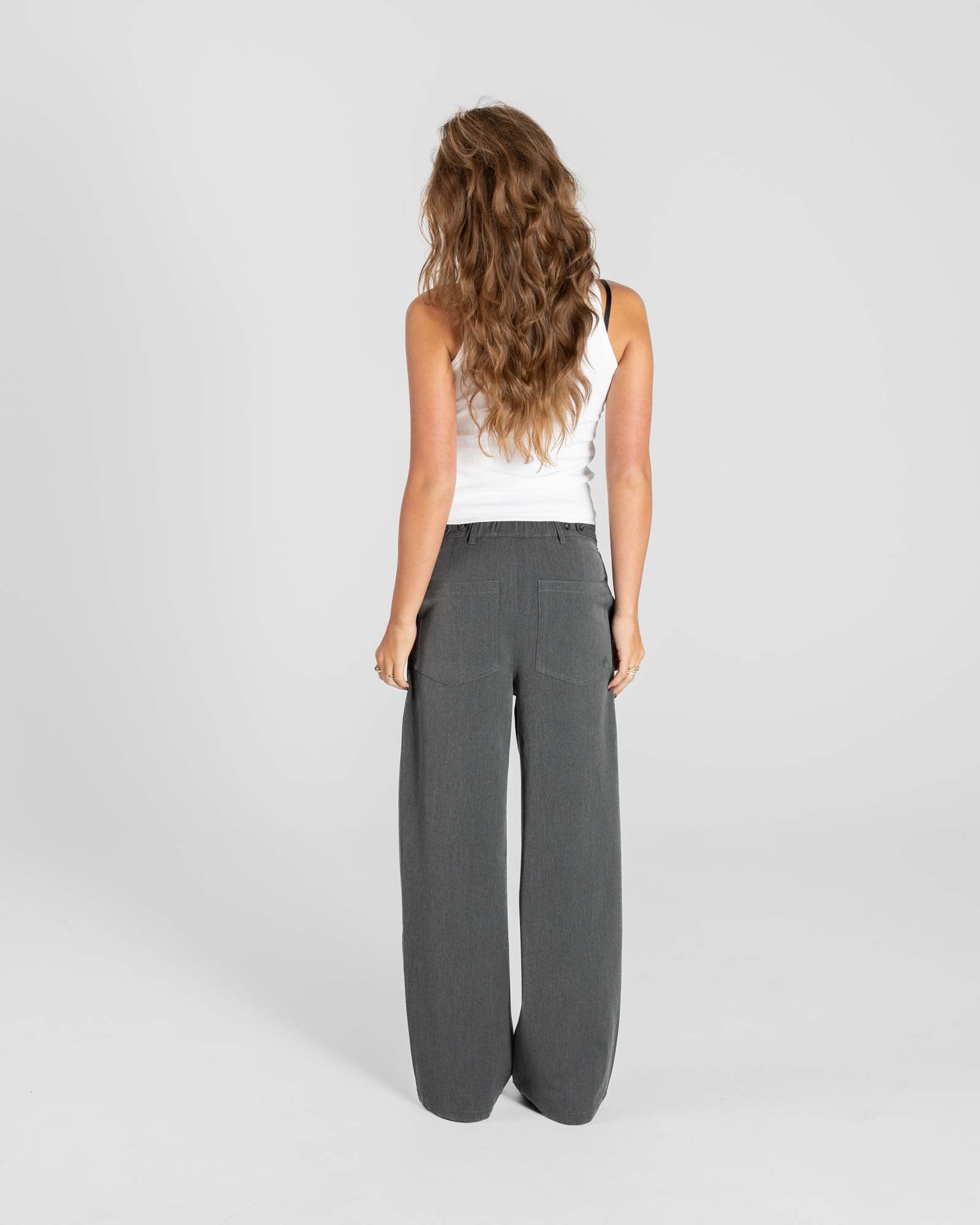 Baggy Suitpants Grey dame