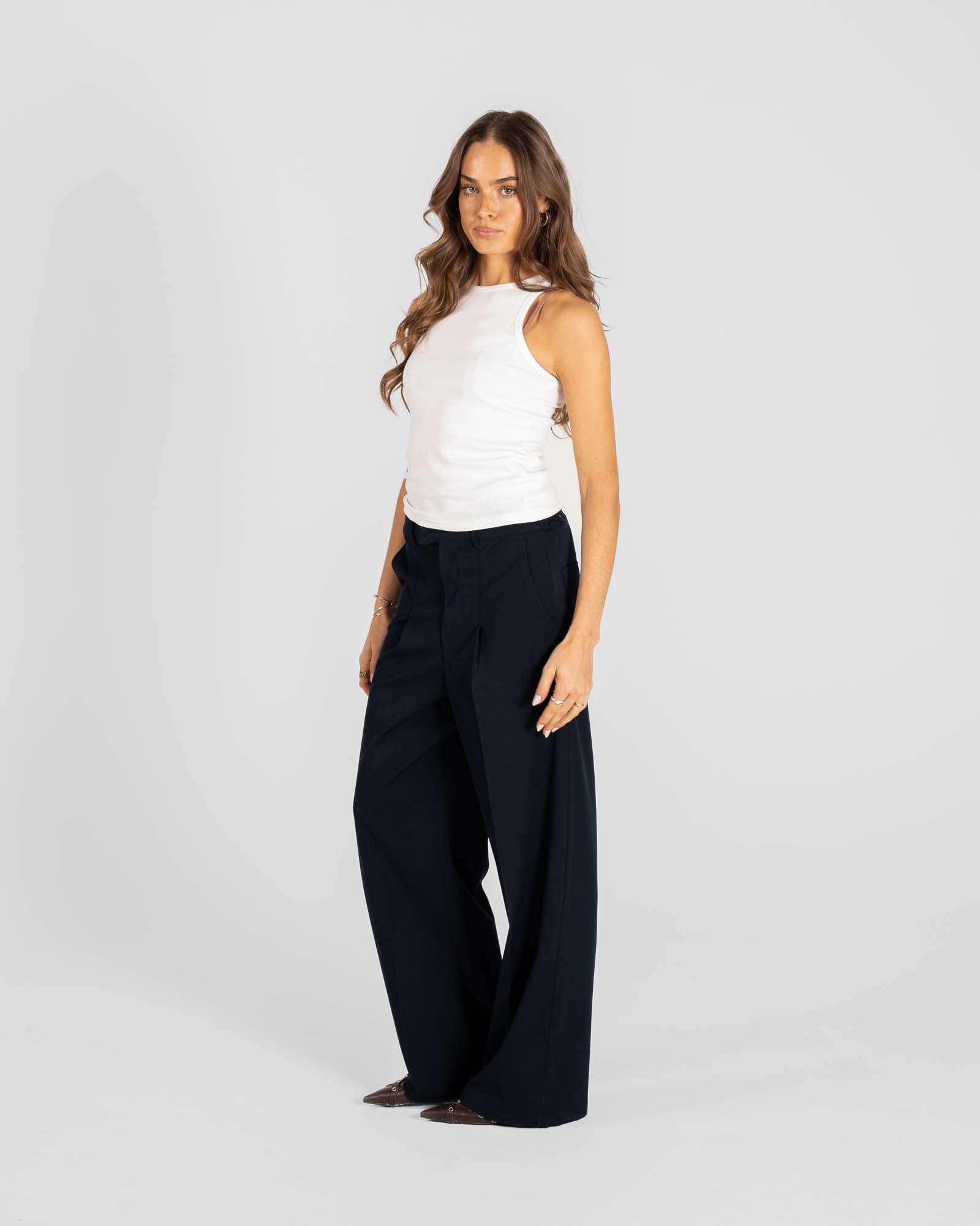Baggy Suitpants Navy