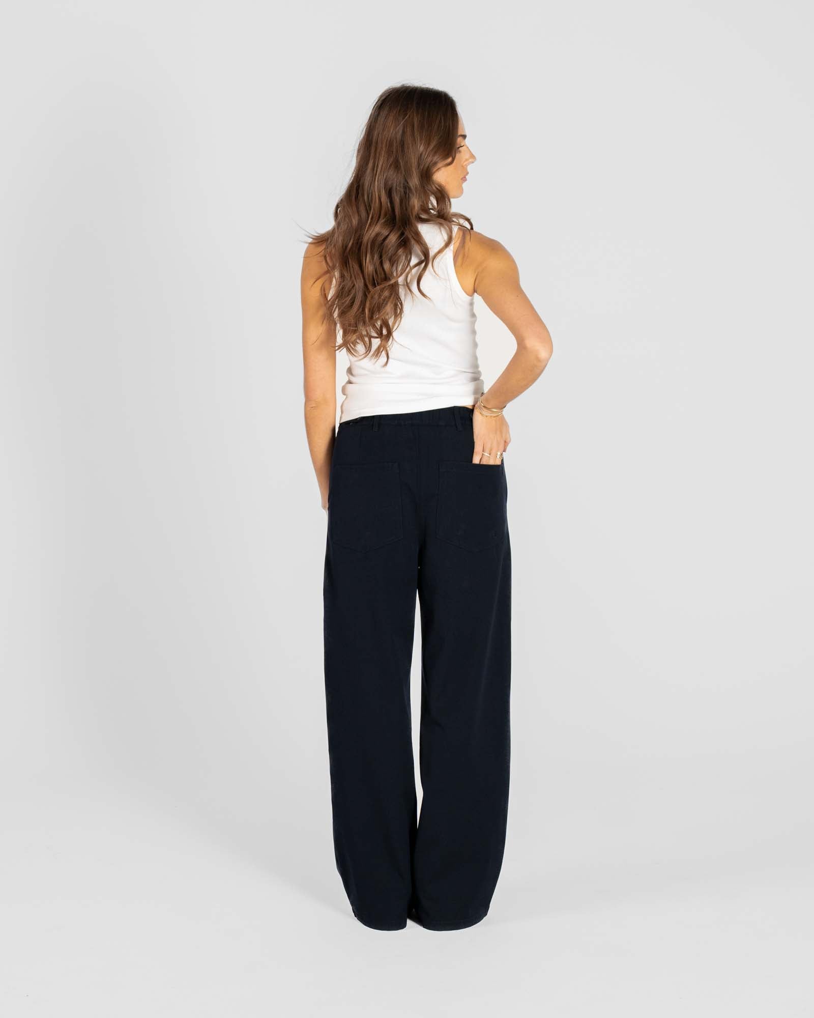 Baggy Suitpants Navy