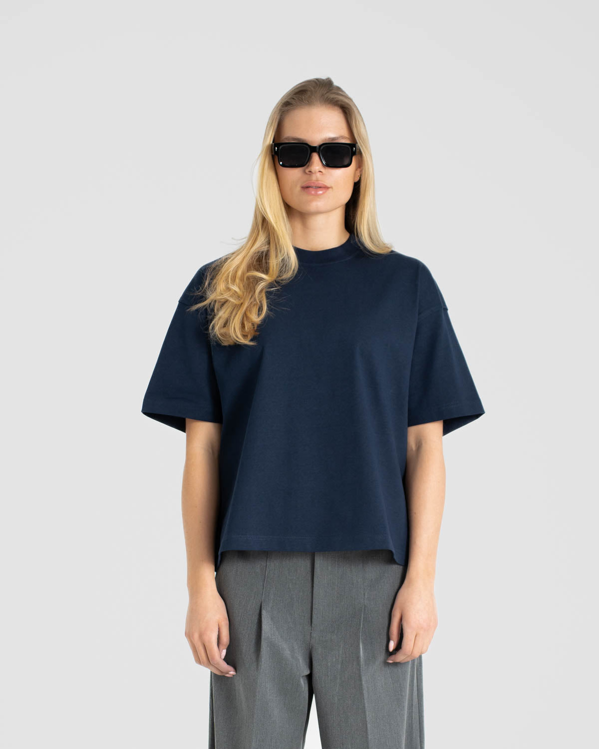 Blank T-shirt Navy