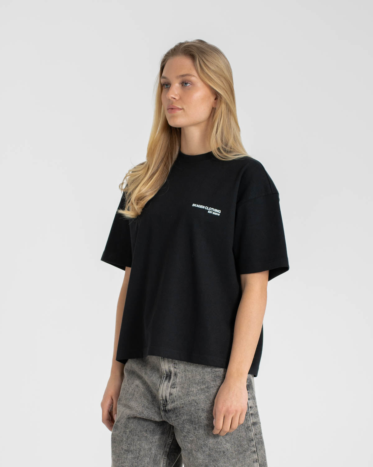 Everyday Essential T-Shirt Black dame