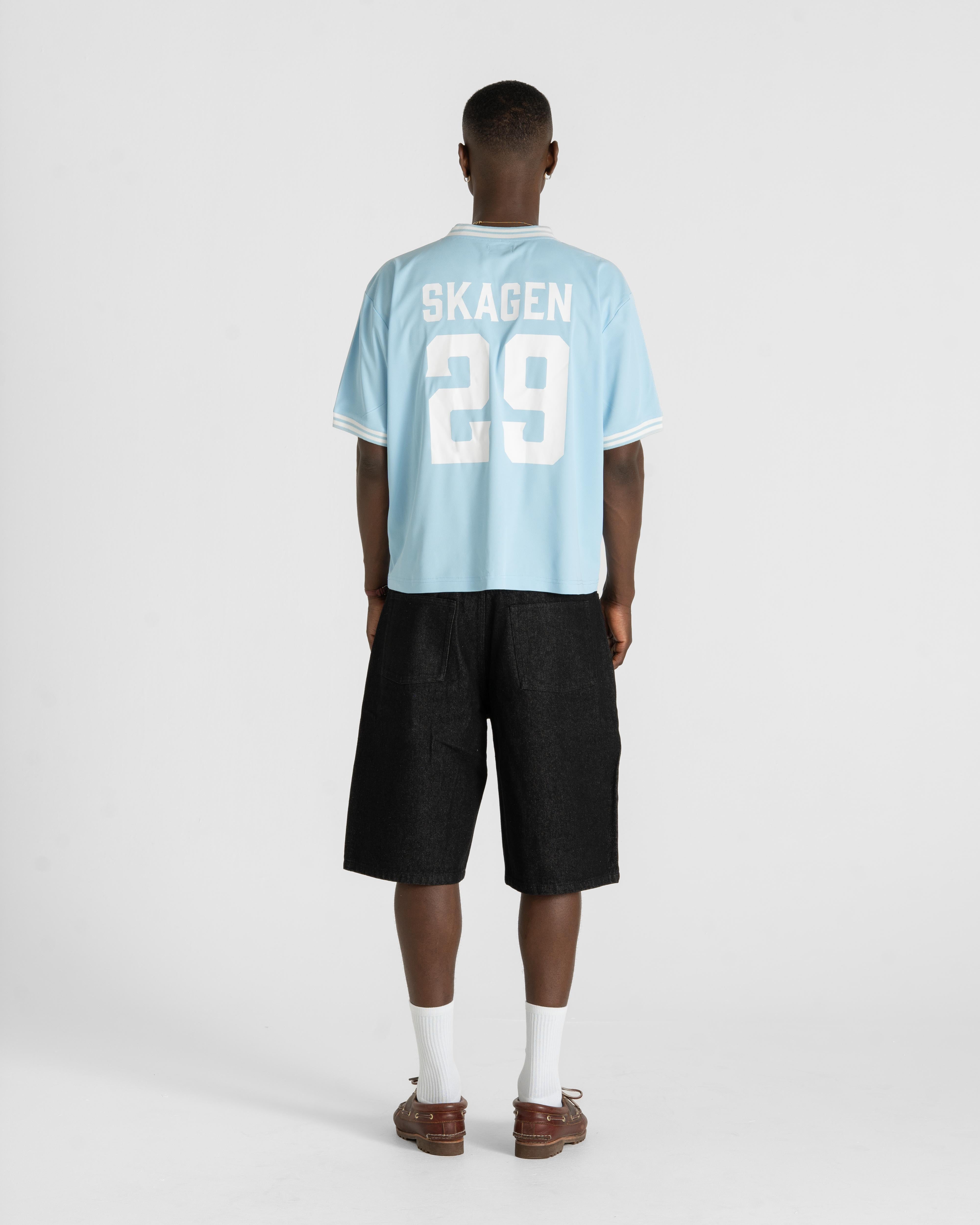 SC Football T-shirt Light Blue