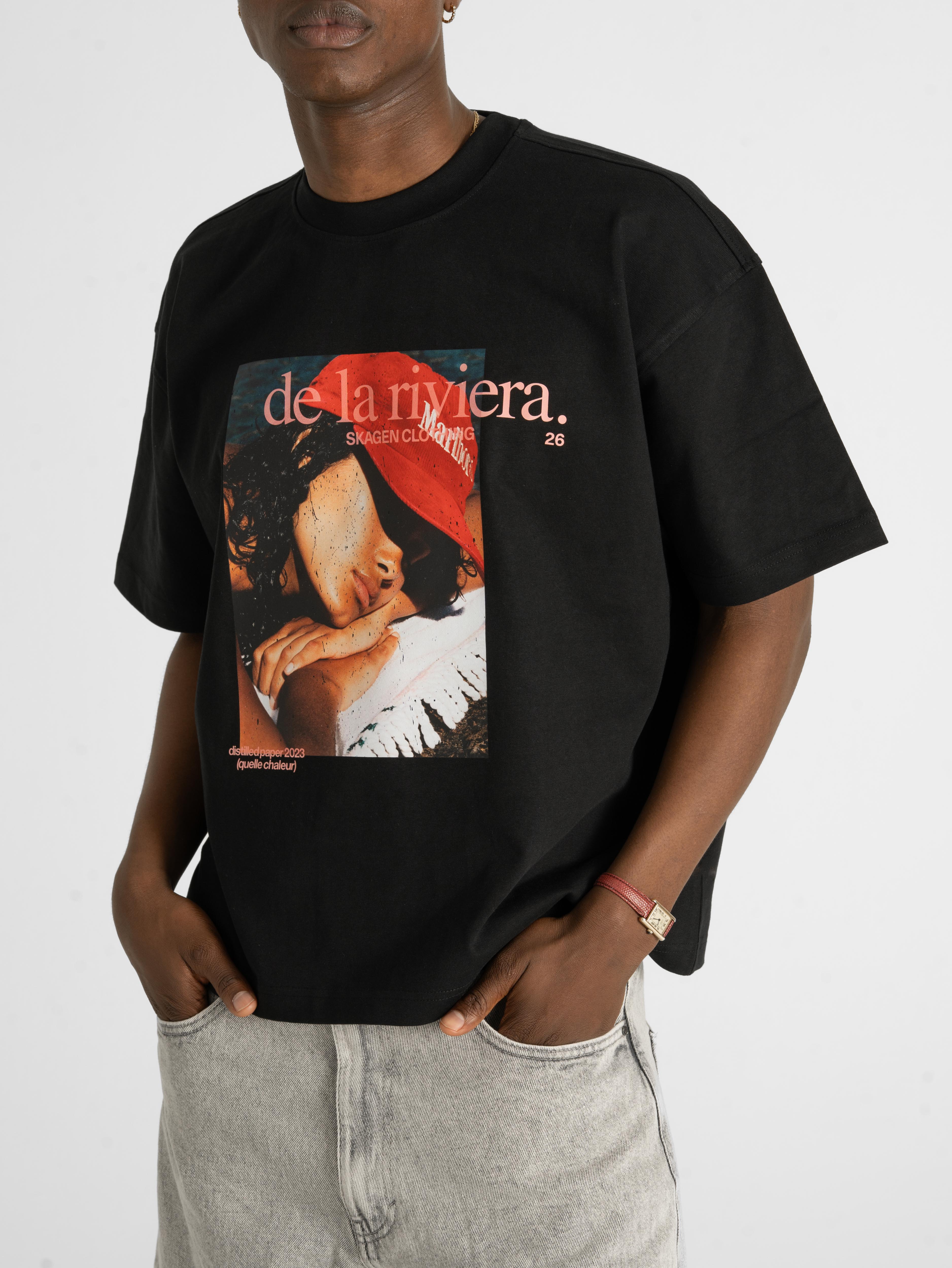 De la Riviera T-shirt Black