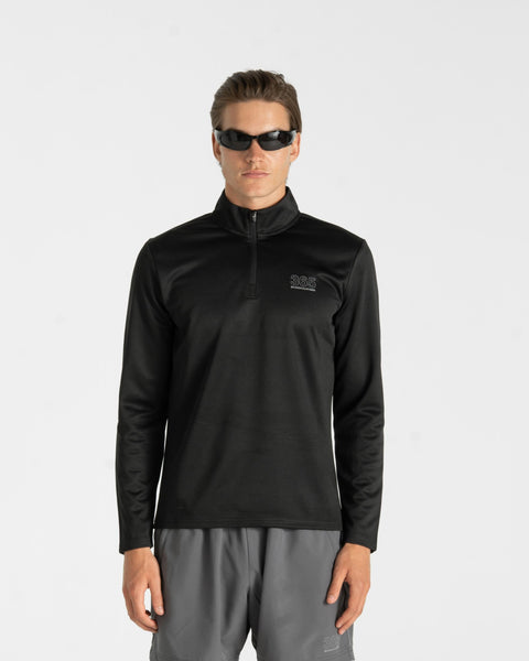 365 Half Zip Black
